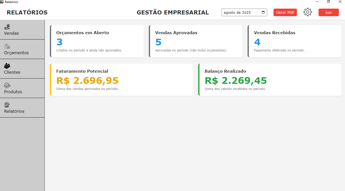 ERP de Gestão Empresarial Desktop: O Controle Total do Seu Negócio em um Único Lugar (Comprar Licença) - Imagem 4